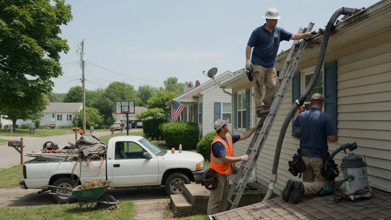 Gutter Installation in Perronville, MI near me